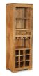 Light Mango Wood Wine Rack