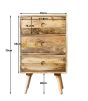 Light Vintage Mango 3 Drawer Chest Dimensions