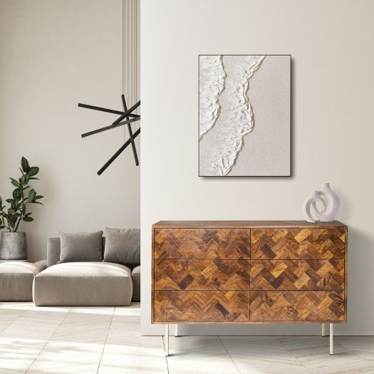 Block Mango 120cm Chest of Drawers - In Stock