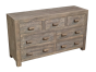 Cuba Natural 7 Drawer Chest - In Stock