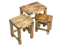 Jali Mango - Light - Nest of Tables - In Stock