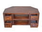 Cuba Mango - Honey - 115cm Corner TV Unit - In Stock 