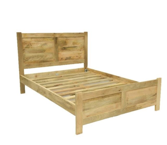 Light Dakota 4ft 6 Double Bed