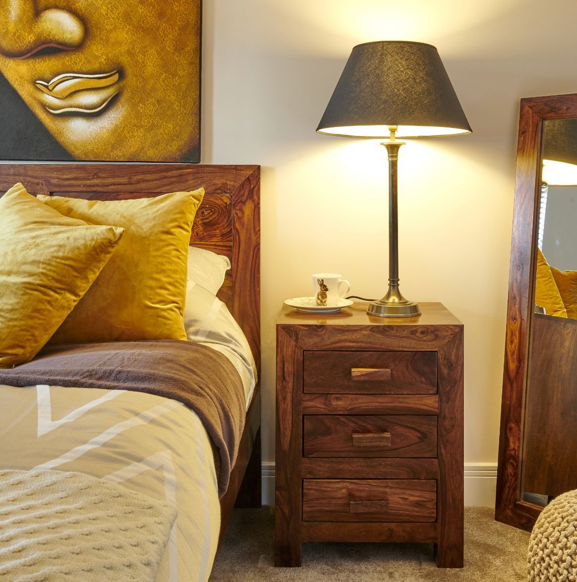 Cuba 3 Drawer Chest Trade Furniture Company