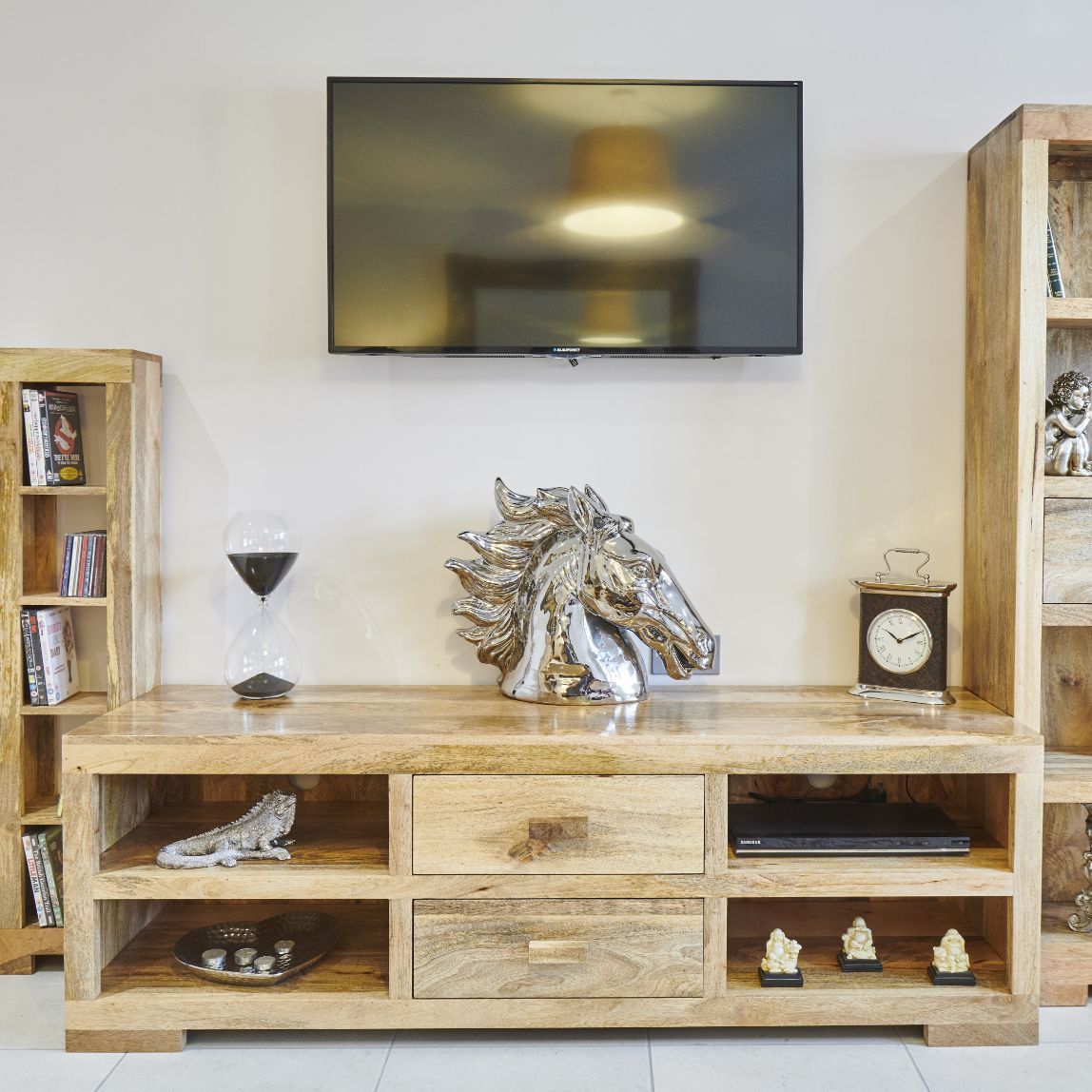 Light mango shop tv unit