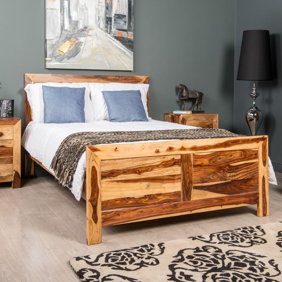 Cuba Light 5ft Bed King Size In Stock