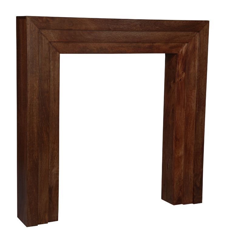 Mango Wood Fire Surround | Trade Furniture Company