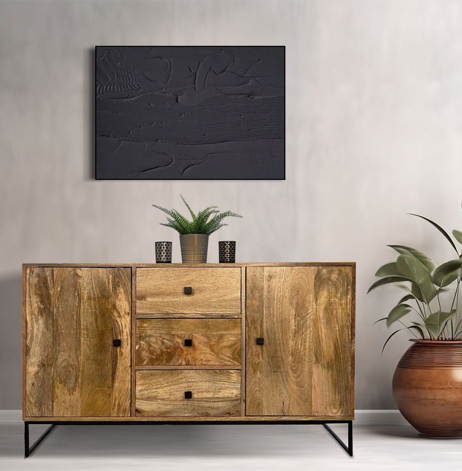 Industrial Large Sideboard