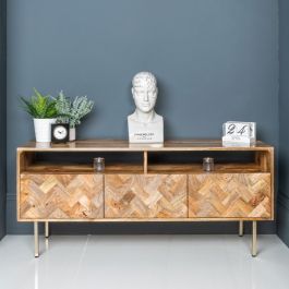 Block Light Mango 140cm Media Unit view 2