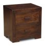 Mango Wood 2 Drawer Small Chest