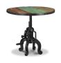 Reclaimed Indian Large Iron Crank Coffee Table