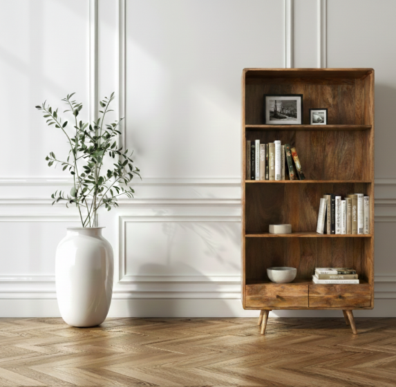 Geo Light Mango Bookcase