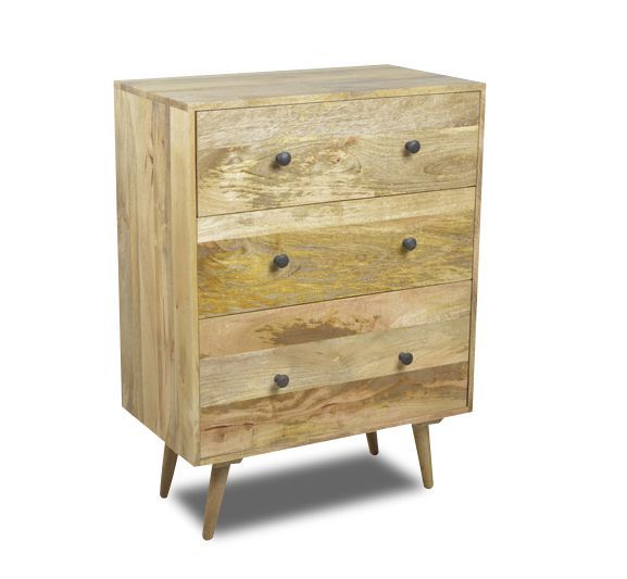 Light Retro Chic Chest Of Drawers