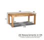 Mango Wood 180cm Dining Table