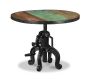 Reclaimed Indian Large Iron Crank Coffee Table