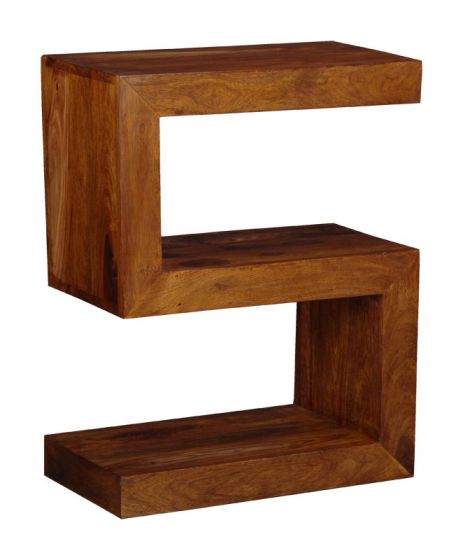 Cube Honey S Shaped Side Table