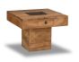 Jali Mango Wood Natural 60cm Pebble Coffee Table - In Stock