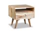 Light Vintage Mango Side Table