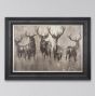 Stags Night Framed Art - In Stock