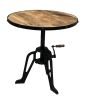 Industrial Small Iron Crank Table (New Design)