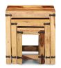 Jali Sheesham - Nest of Tables - In Stock-Light