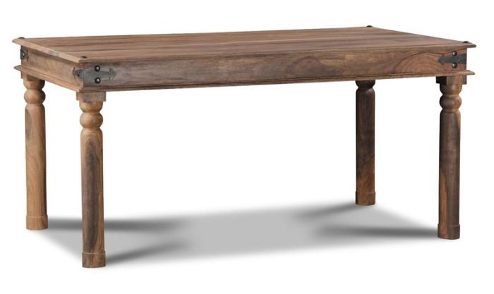 Jali Sheesham - 160cm Dining Table-Natural