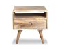 Light Vintage Mango Side Table