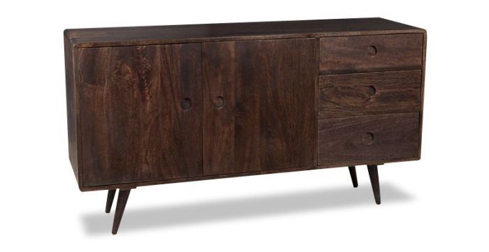 Large Vintage Mango Sideboard