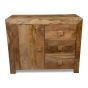Light Dakota 96cm Mango Wood Sideboard