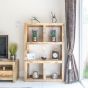Light Dakota 98cm Open Bookcase
