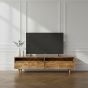 Scandi Mango 160cm Media Unit - In Stock