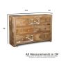 Light Dakota Extra Large Drawers