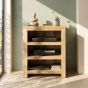 Light Dakota Mango Wood 60cm Hi-fi Unit - Due 2nd July