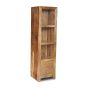 Light Dakota Slim Drawer Bookcase