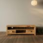 Light Dakota 145cm 2 Drawer Media Unit - In Stock 