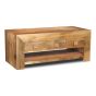 Light Dakota 6 Drawer Coffee Table