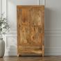 Light Dakota Double Wardrobe - In Stock 