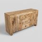 Light Dakota Mango Wood 135cm Sideboard - In Stock