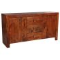 40N - Dakota Mango Wood 135CM Sideboard