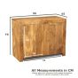 Light Dakota 2 Door Sideboard