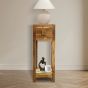 Light Dakota Lamp Table - In Stock 