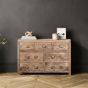 Oak Stain Dakota 135cm Drawers - In Stock 