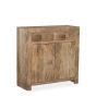 Oak Stain Dakota 85cm Shoe Cupboard