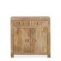 Oak Stain Dakota 85cm Shoe Cupboard