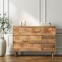 Scandi Mango 115cm 6 Drawer Sideboard - In Stock