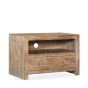 Oak Stain Dakota 85CM 1 Drawer TV Unit