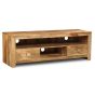 Light Dakota 145cm 2 Drawer Media Unit - In Stock 