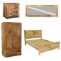 Light Dakota King Size Bedroom Set 8
