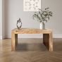 Light Mango Wood 85cm Open Coffee Table - In Stock 