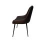 Ex Display Henley Faux Leather Dining Chair - Set of Two